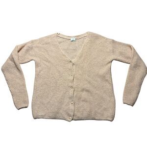 Aritzia Wilfred Front to Back Cardigan in Pink Blush- Size 2XS